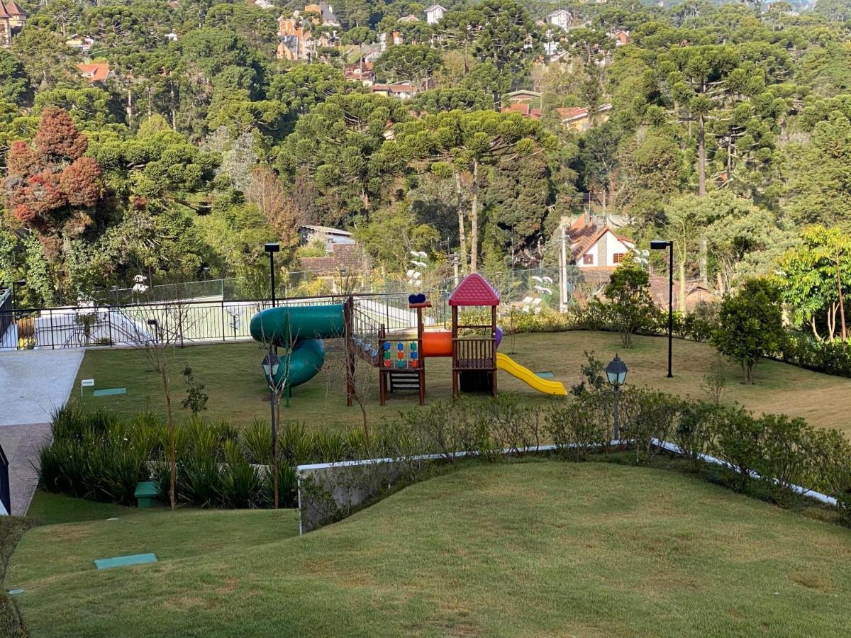Apartamento Em Campos Do Jordao Ao Lado Do Capivari Exterior photo